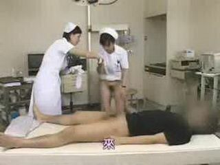 Get frisky with a sultry nurse in Japan for an intimate examination