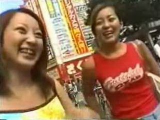 Juicy Japanese girls swallowing cum on the streets for your viewing pleasure!